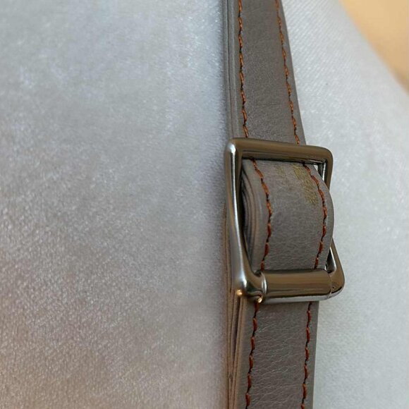 Joanel Orange Leather Flap Crossbody with Stone Trim – US OS - Picture 5 of 11